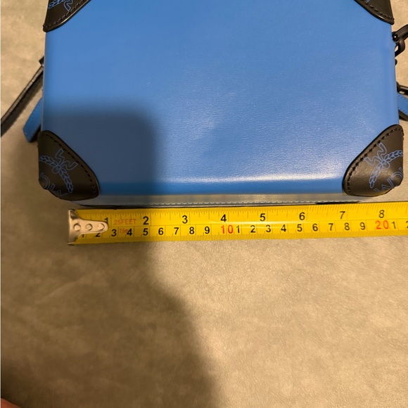 MCM Blue and Black Crossbody Bag - Picture 16 of 16